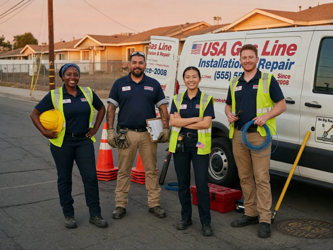 Gas Line Installation company in New Alexandria, PA